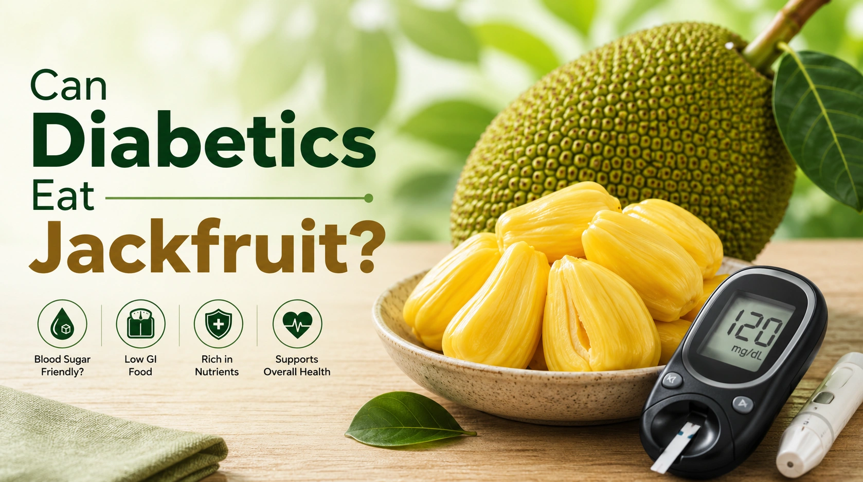 Can Diabetics Eat Jackfruit? Benefits, Risks & Safe Portion Size