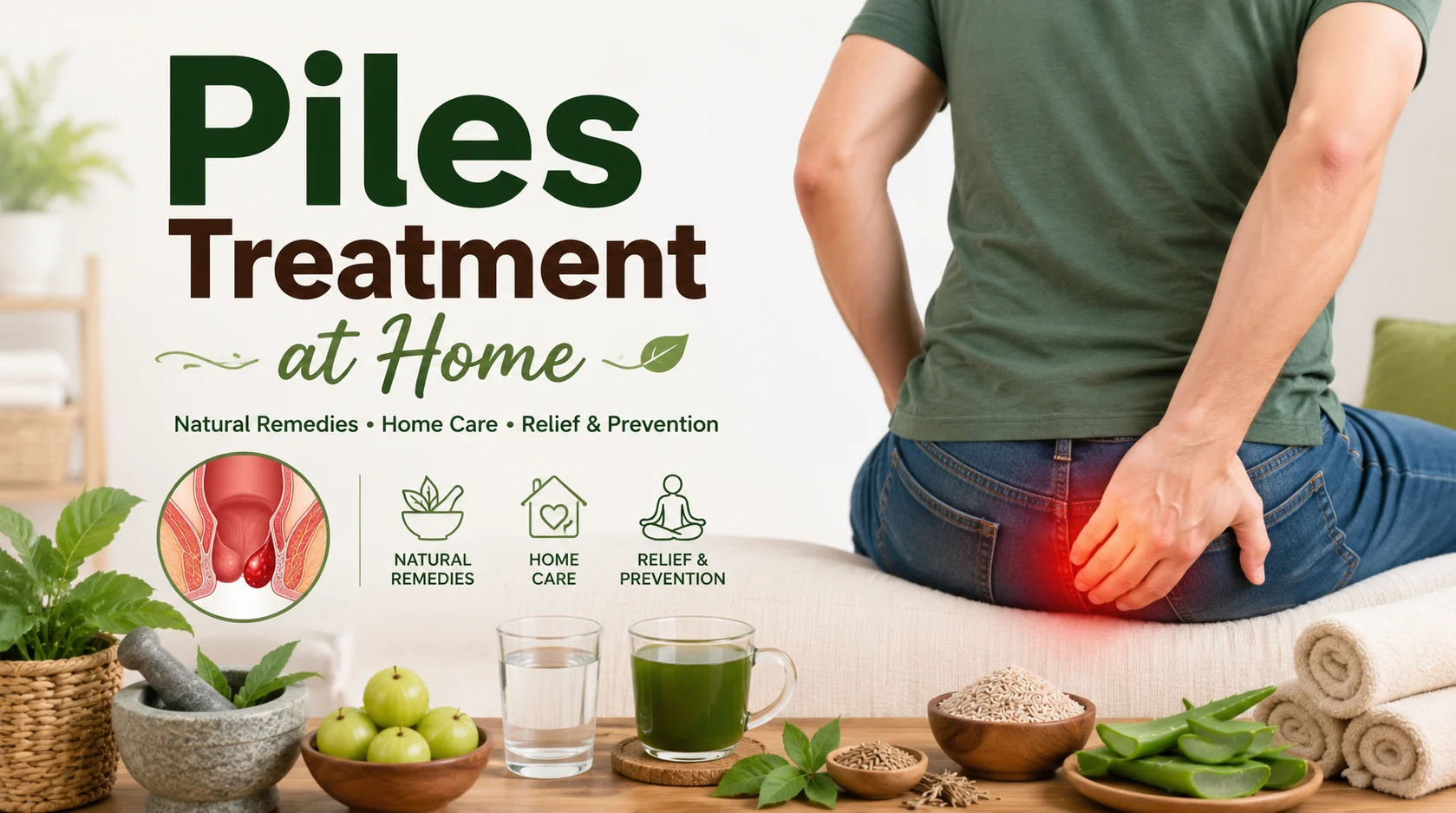Piles Treatment at Home: 12 Best Home Remedies to Cure Piles Naturally